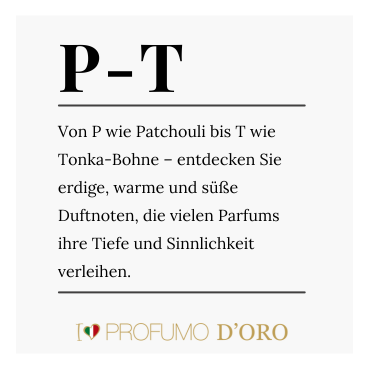 wonach riecht Patchouli Profumo D'oro sagt es dir