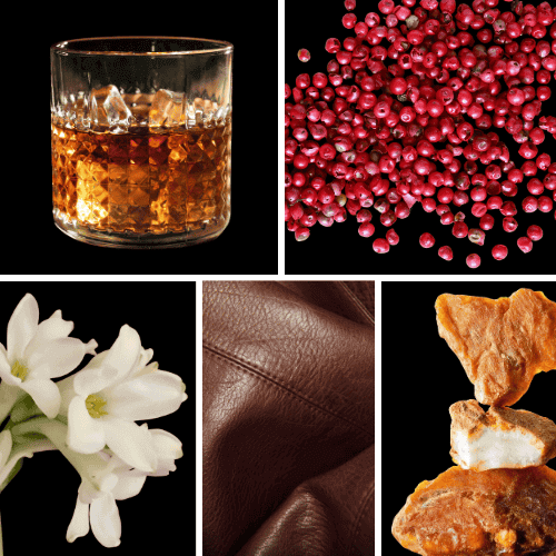 Preview: Duftnoten: Rum, rosa Pfeffer, Tuberose, Leder, Benzoe