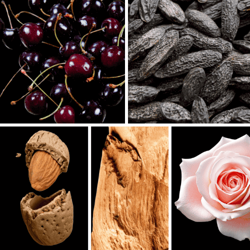 Preview: Duftnoten: schwarze Kirsche, Tonkabohne, Bittermandel,  Sandelholz, türkische Rose