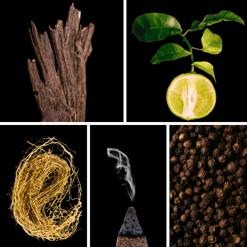 Preview: Duftnoten: Oud, Bergamotte, Vetiver, Weihrauch, Pfeffer