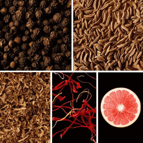 Preview: Duftnoten: schwarzer Pfeffer, Kümmel, Tabak, Safran, Grapefruit