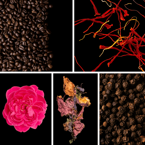 Preview: Duftnoten: Kaffee, Safran, Damaszenerrose, Patchouli, Pfeffer