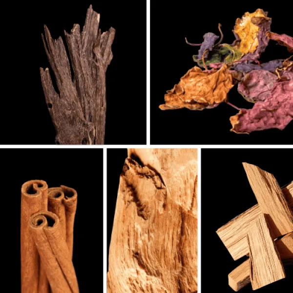 Duftnoten: Oud, Patchouli, Zimt, Sandelholz, Zedernholz
